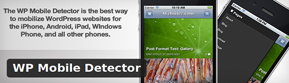 WP Mobile Detector mobile plugin