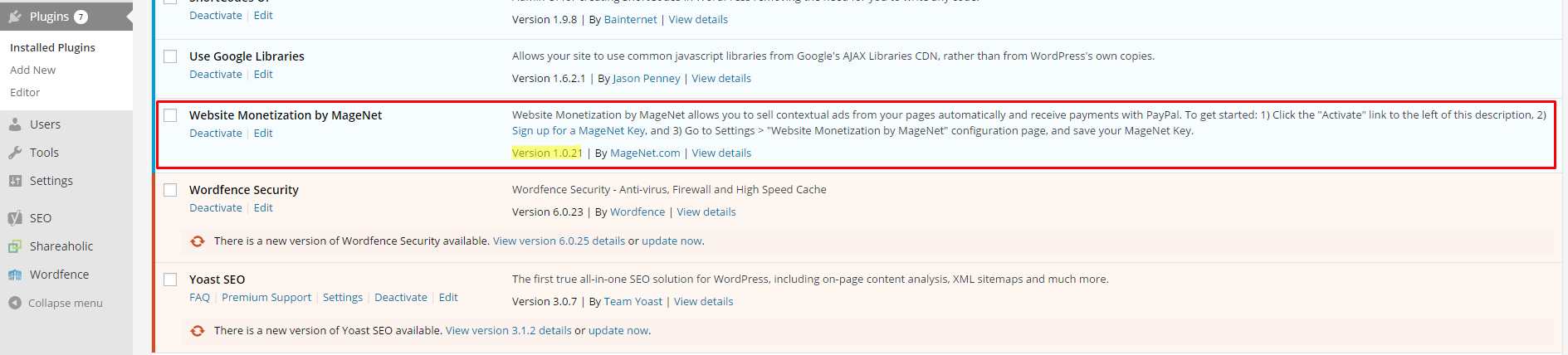WordPress Monetization Plugin